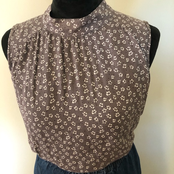 SOLD Cloth + Stone for Anthropologie Floral Blouse - Picture 6 of 9